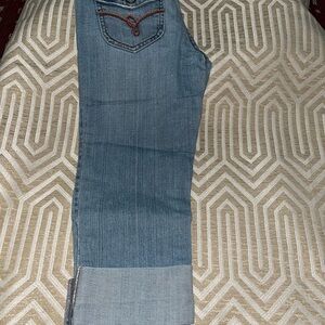 Jade Denim Ankle Jeans with Light Hem